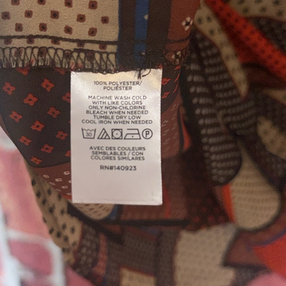 Loft Outlet Geometric Pattern Multicolored Women … - image 5